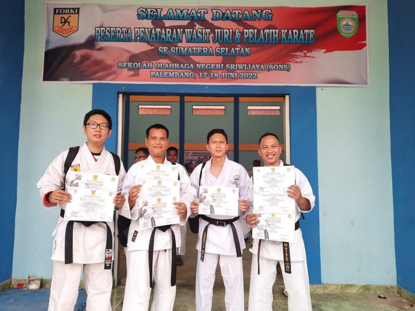Empat Wasit Asal Empat Lawang Dinyatakan Lulus Ujian Wasit