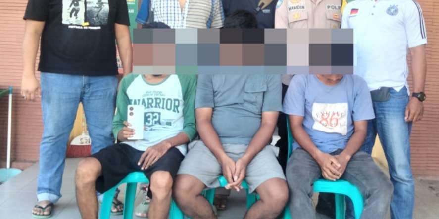 Pencuri Handphone dan Penadah Diamankan Aparat